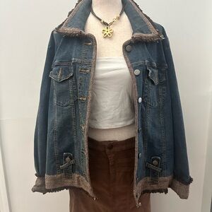 Y2K Distressed Denim Jacket